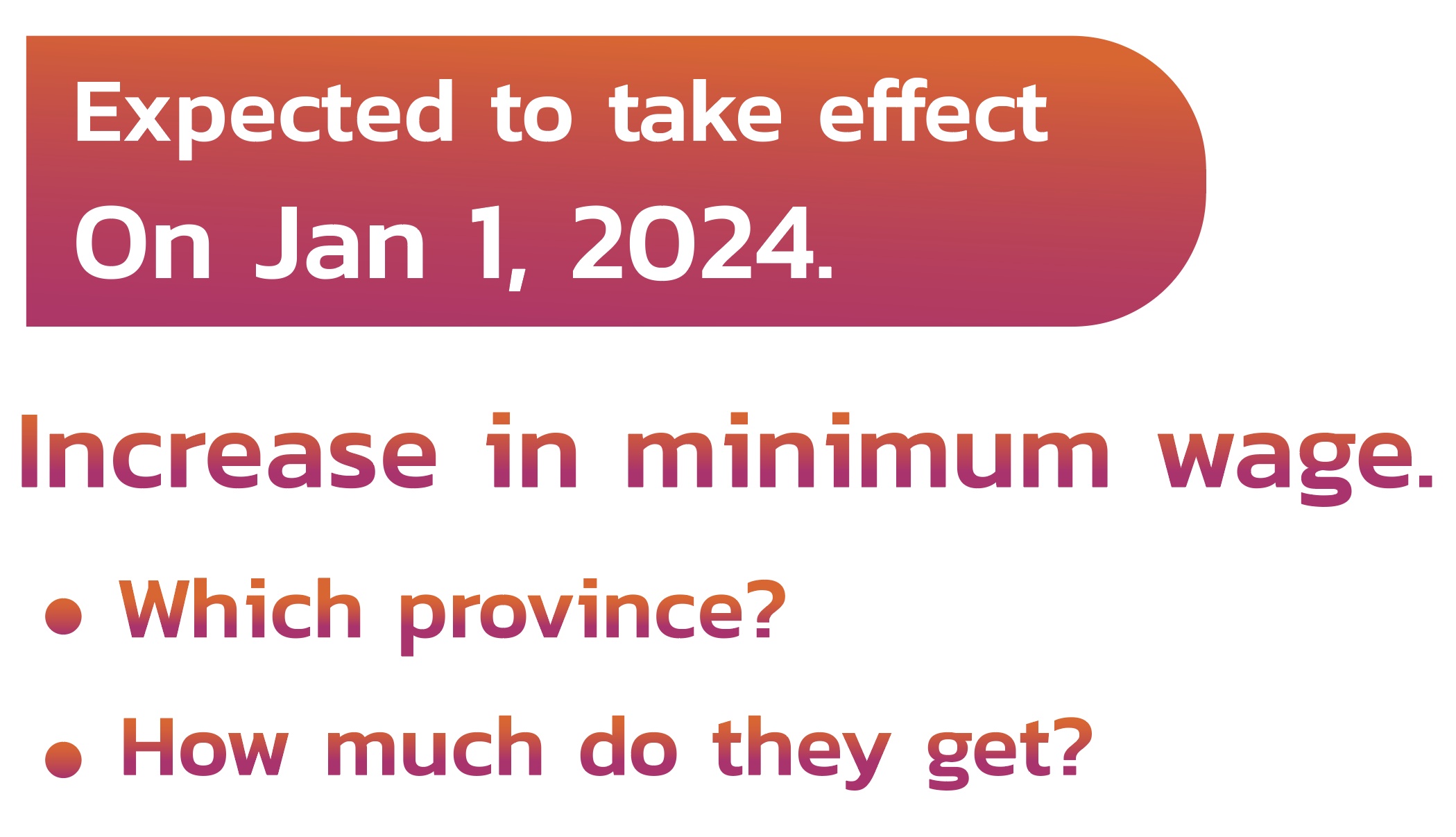 Minimun wage rate 2024 - THAI-KOUJYO.COM